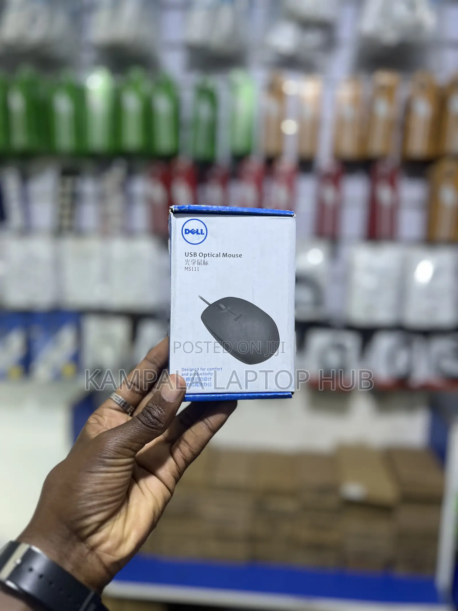 Dell Usb Optical Mouse | 3 Buttons| Optical Tracking | Wired Usb Mouse