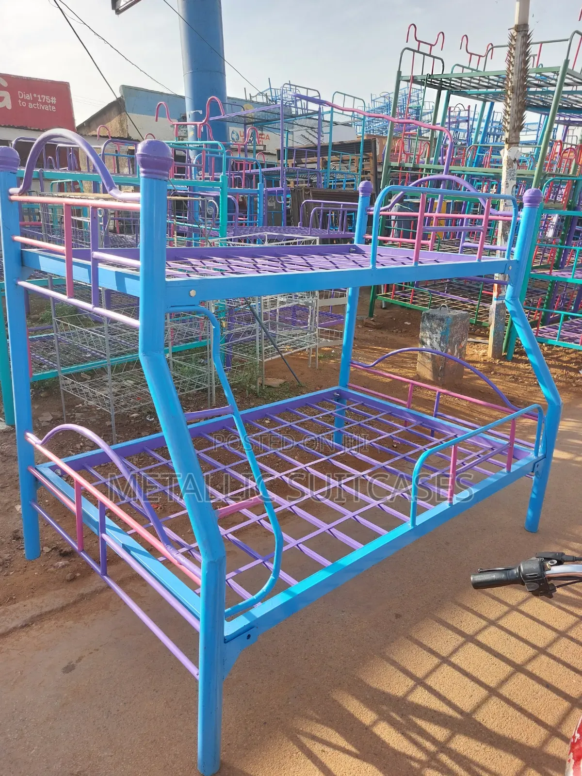 4x6 and 3x6 Metallic Double Bund Beds for Home
