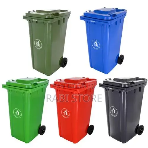 Outdoor 240l Plastic Wheelie Dustbin