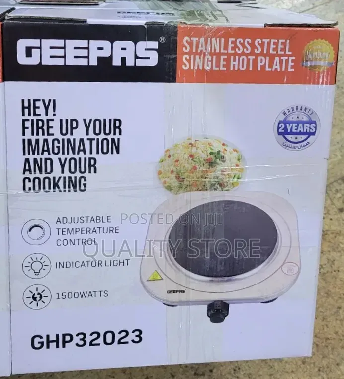 Geepas Electric Hot Plate Single