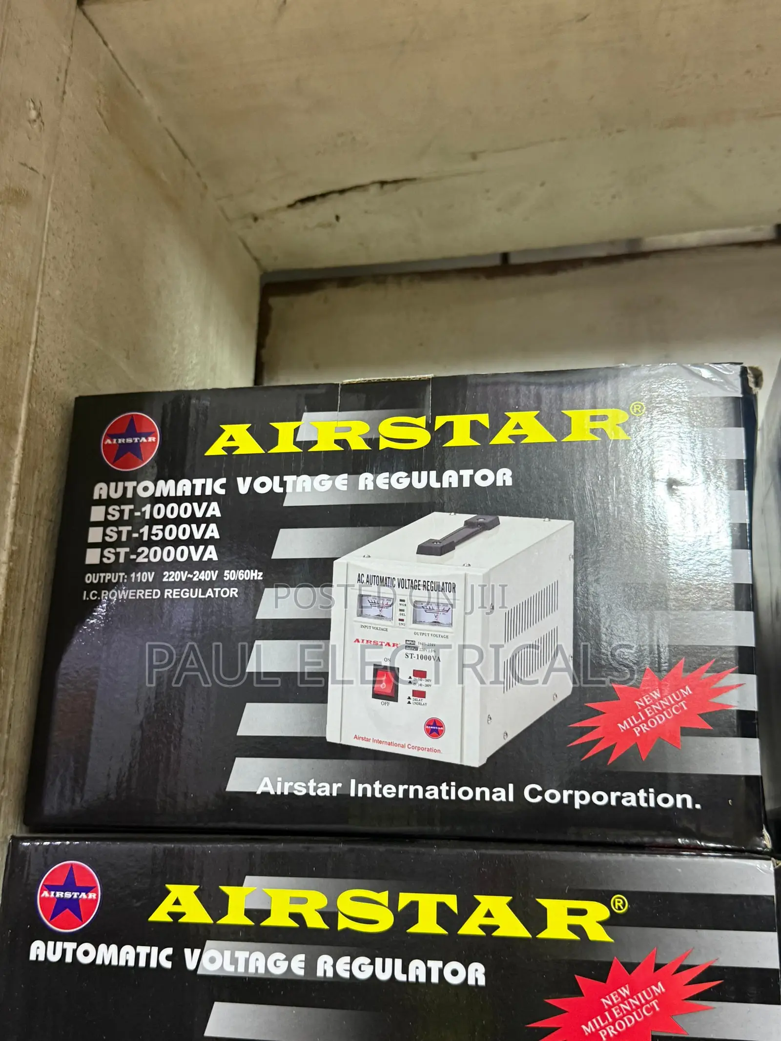 Airstar Voltage Regulator 1000w Analog