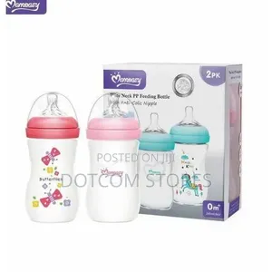 Momeasy 2pcs Baby Feeding Bottles