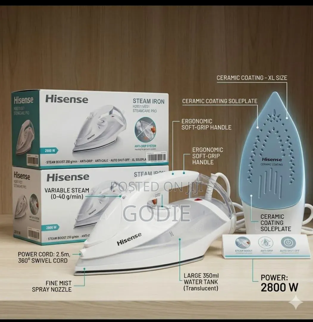 Hisense Original Steam Flat Iron