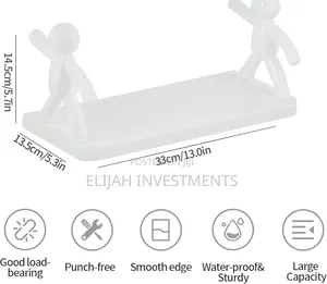 Kitchen and Bathroom Shelf