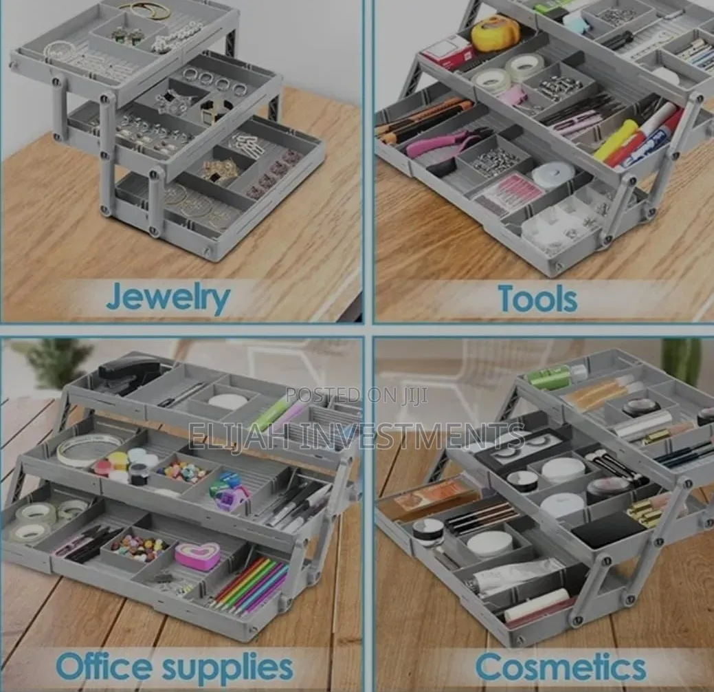 3-Tier Smart Drawer Organizer