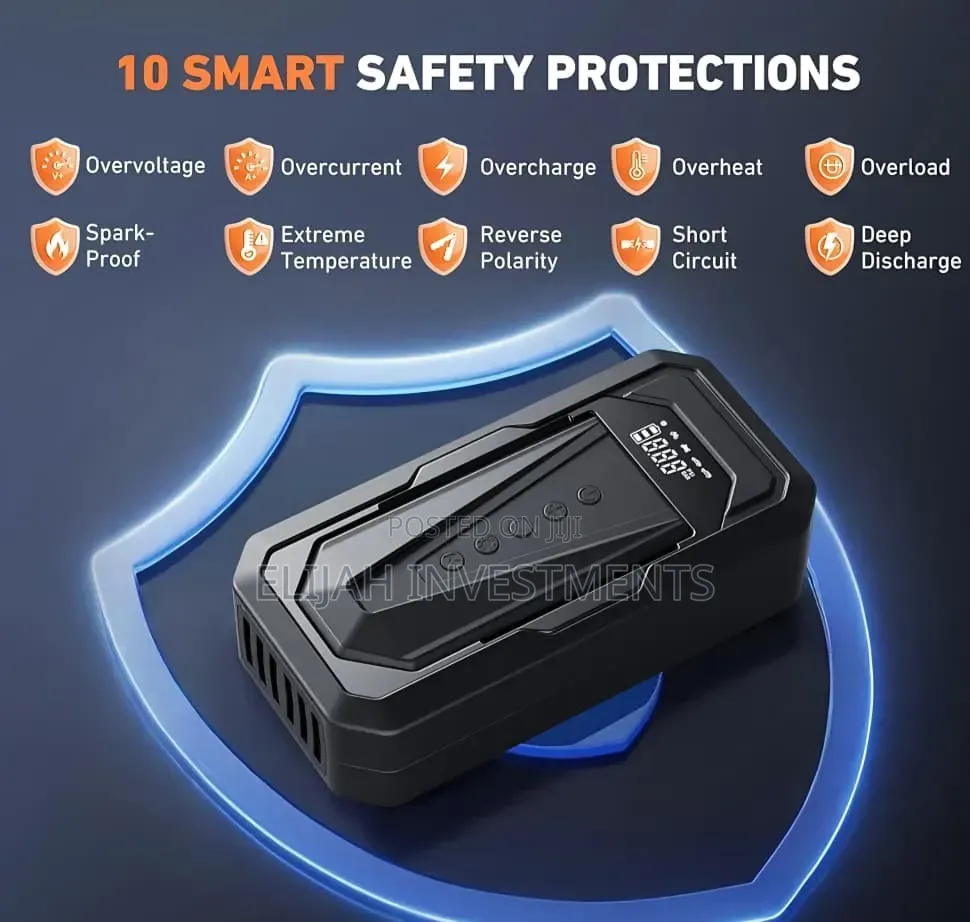 Multifunctional Rechargeable Car Tyre Inflator