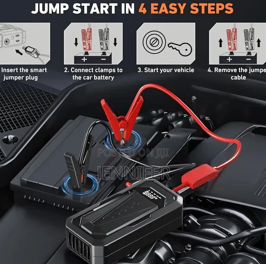Multifunctional Rechargeable Car Tyre Inflator