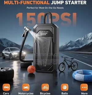 Multifunctional Rechargeable Car Tyre Inflator
