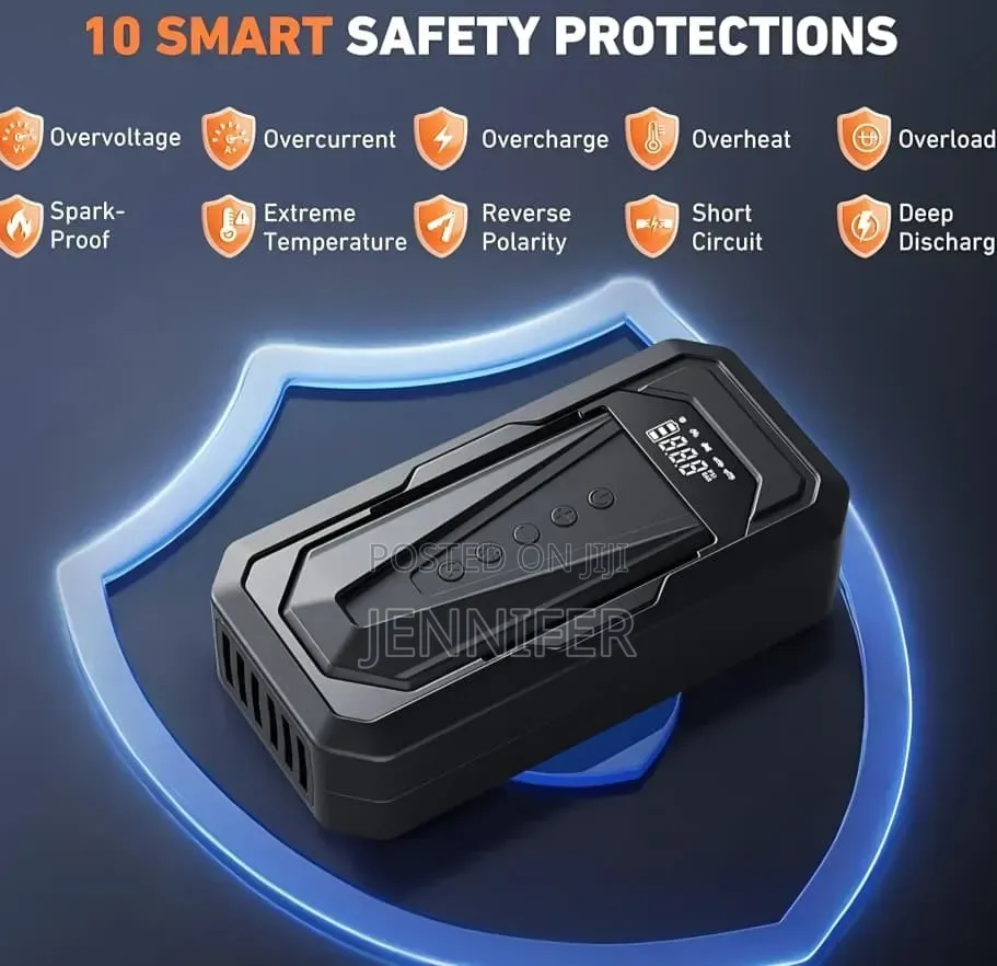 Multifunctional Rechargeable Car Tyre Inflator