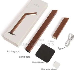 Wood Led Desk Lamp