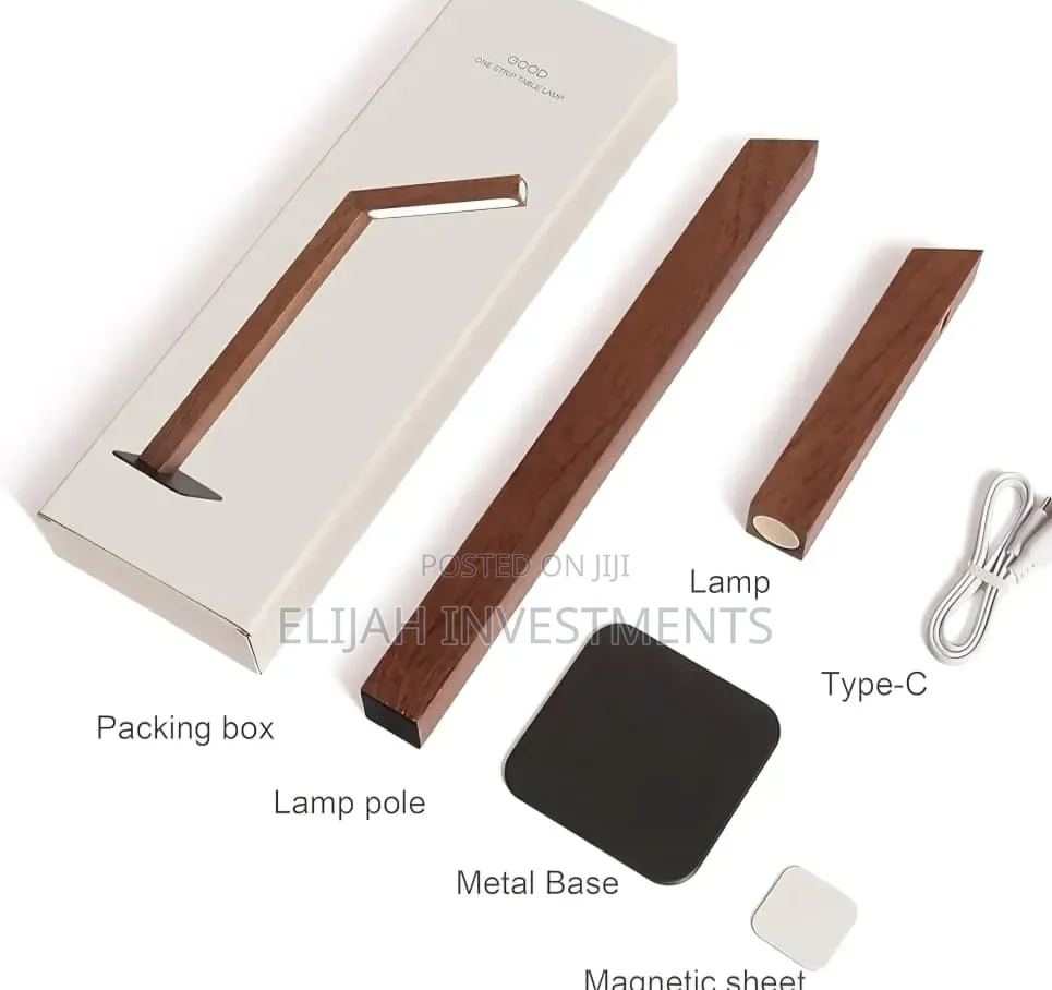 Wood Led Desk Lamp
