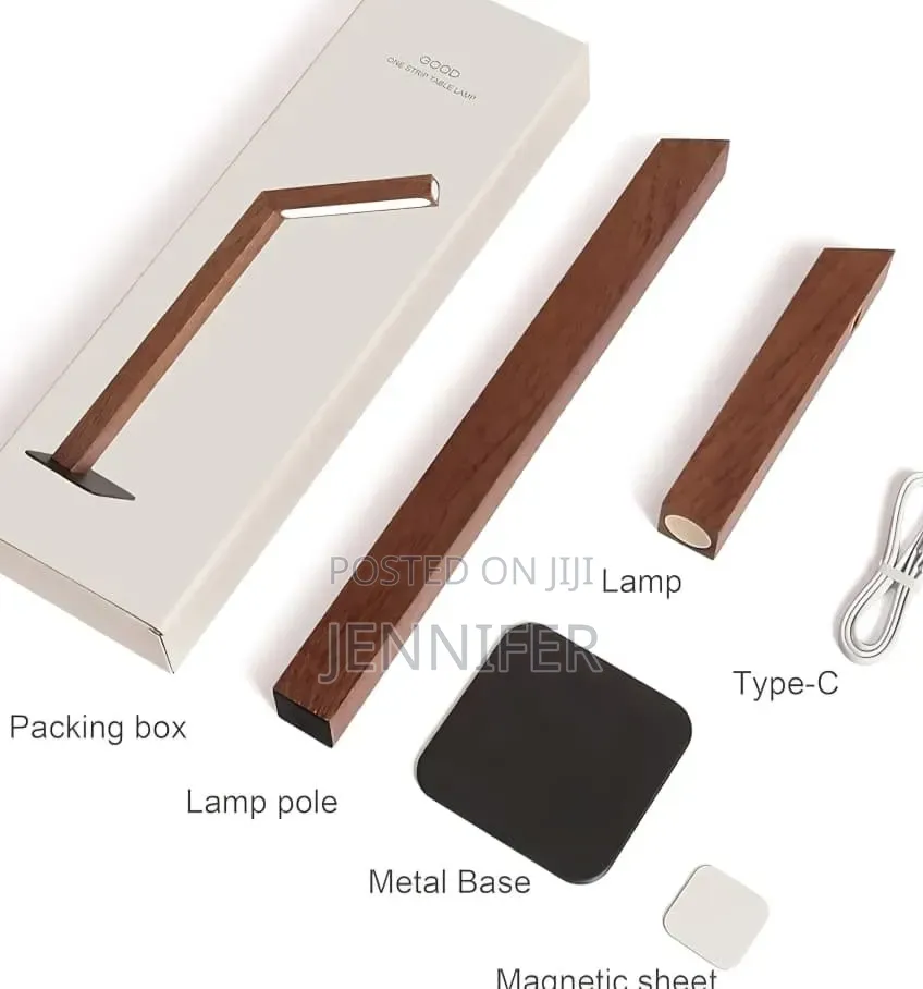 Wood Led Desk Lamp