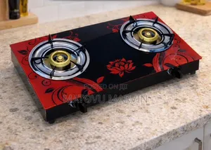 Pixel Gas Burner Double Glass
