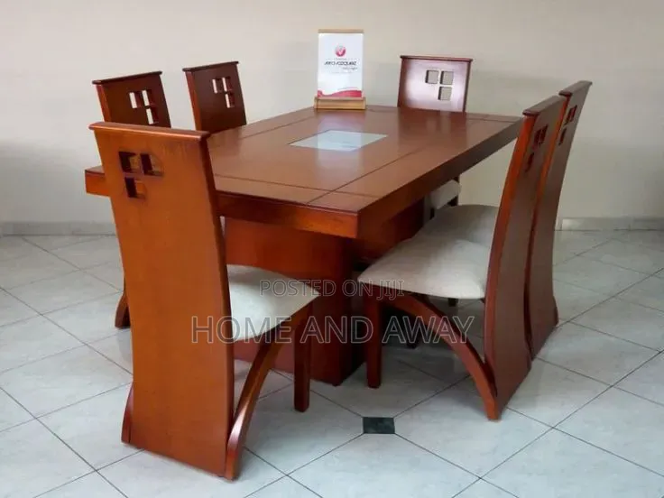 Panel Wood Dining Sets 6 Seaters Any Colour From 2,000,000/-