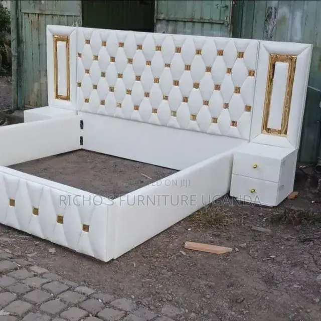 White 6*6 Classic Bed