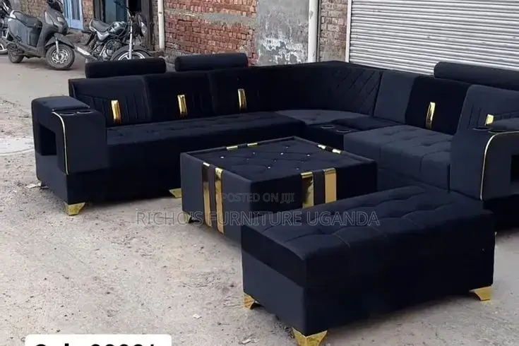 Sofa Set Black