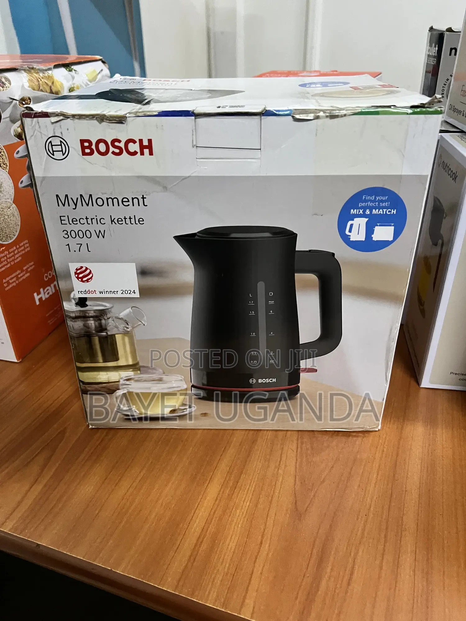 Bosch Mymoment Infuse 1.7l Electric Kettle Twk3m123gb