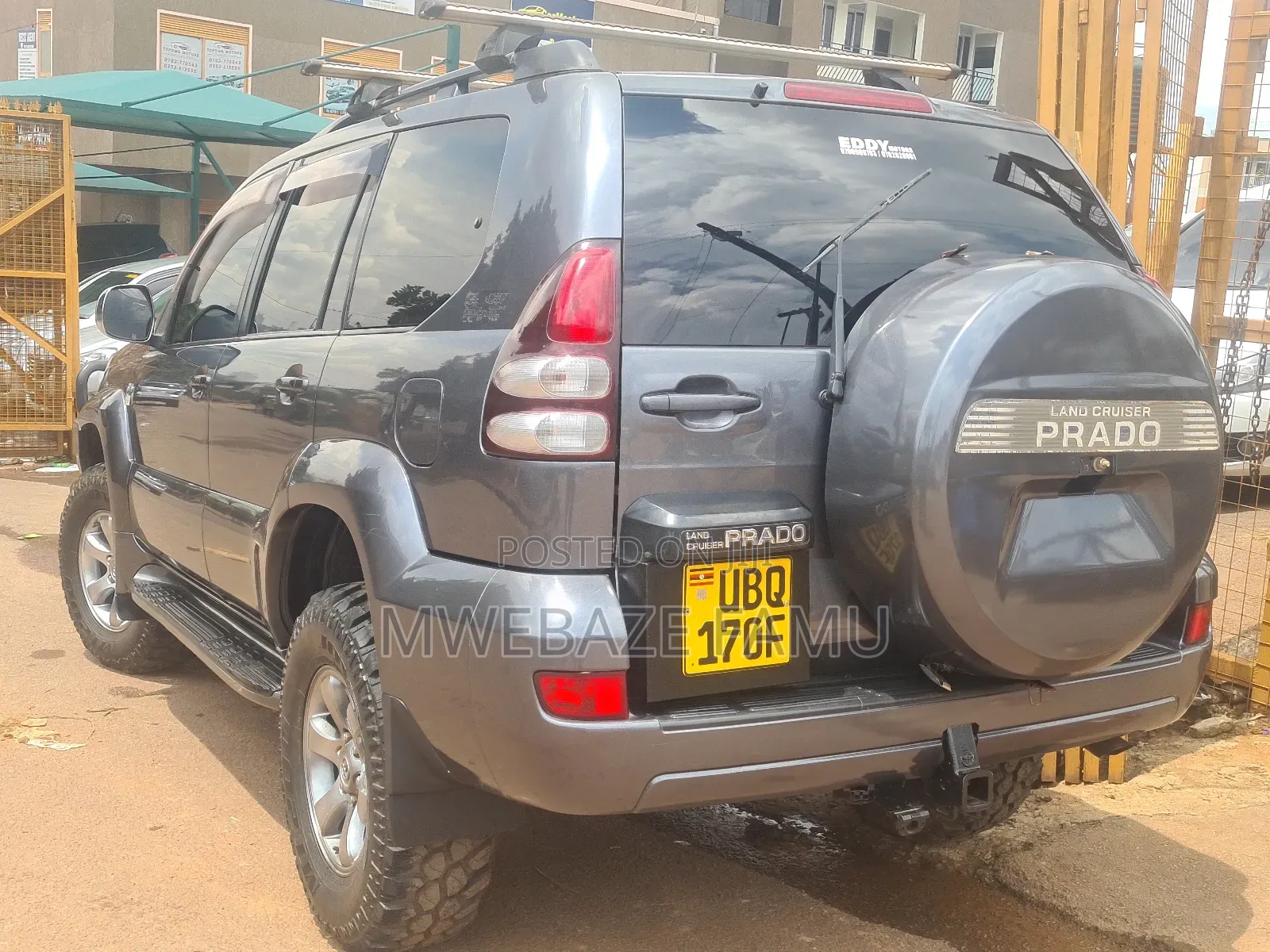 Toyota Land Cruiser Prado 2009 Gray