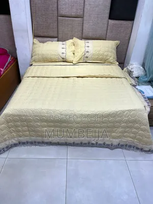 Lavender Quilted Bedspread