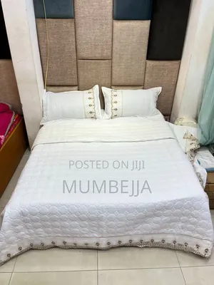Lavender Quilted Bedspread