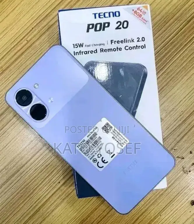 New Tecno Pop 20 128 GB Blue