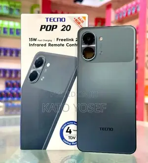 New Tecno Pop 20 128 GB Black