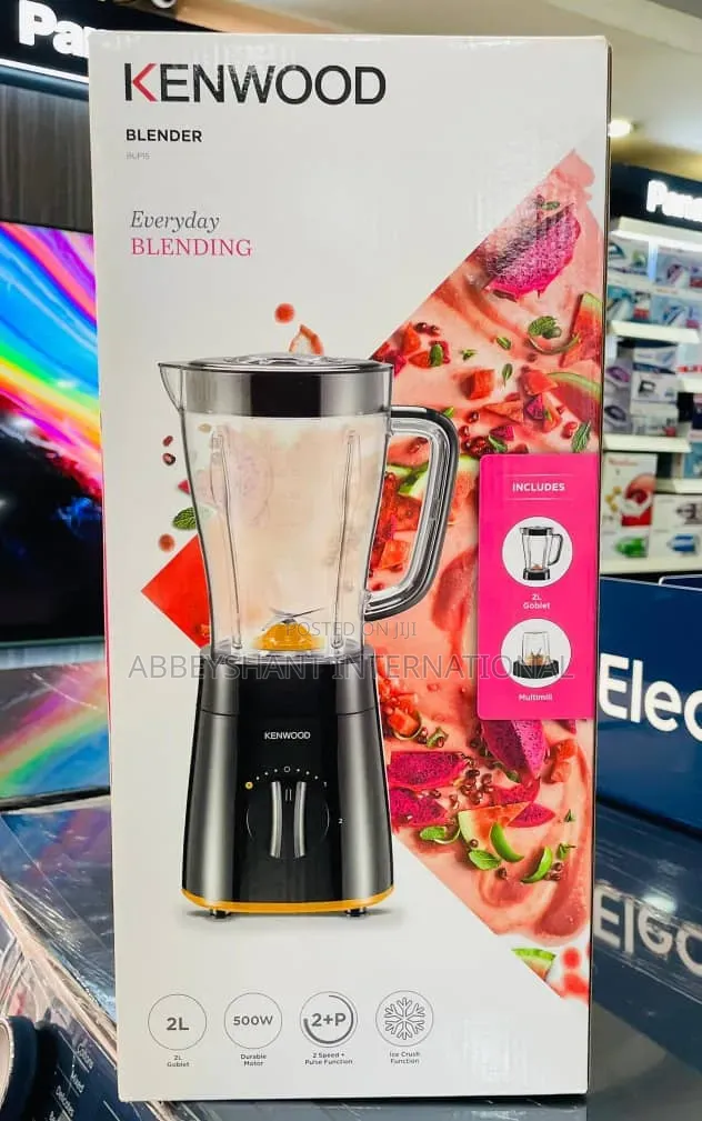 Kenwood 3-in-1 Blender Stainless Steel Blades Kenwood Blender