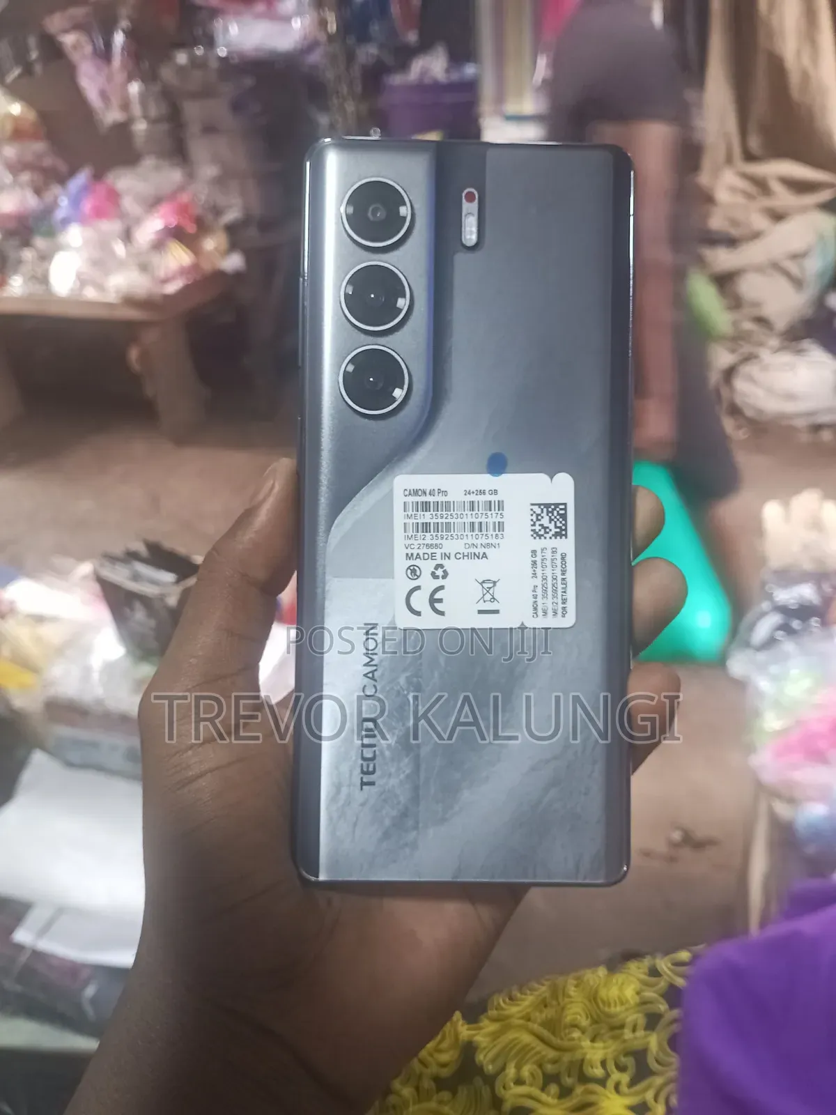 Tecno Camon 40 Pro 5G 256 GB Gray