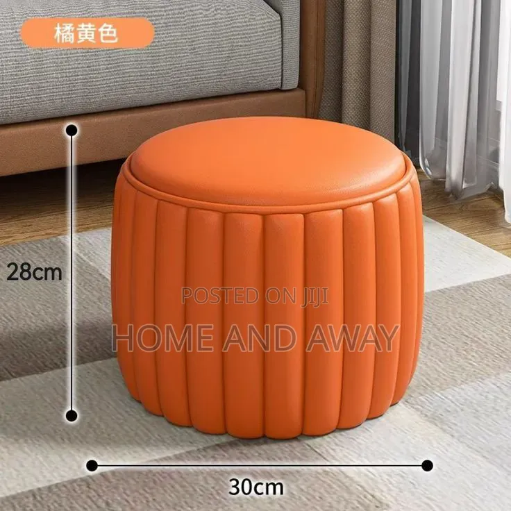 High Density Ottoman Poufs in Any Colour With Free Delivery 250,000/-