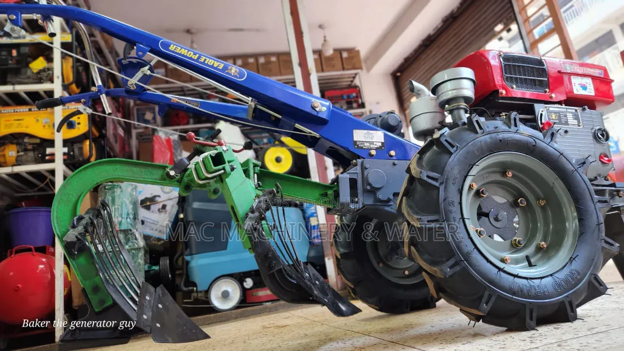 Japan Diesel Water Cooled Walking Tractor Plough