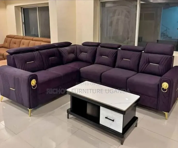Sofa Set Brown in Colour