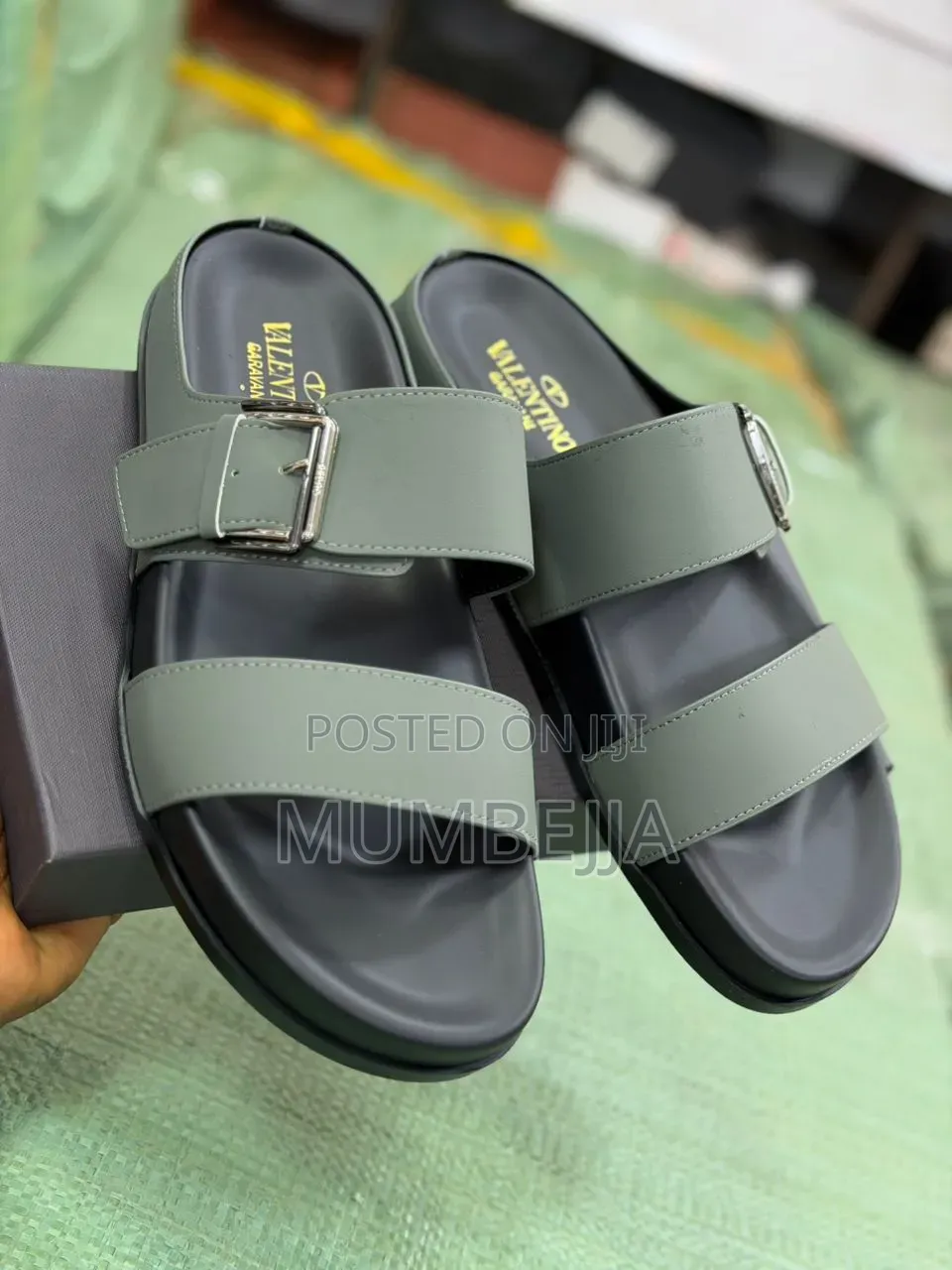Valentino Gravani Double Strap Sandals