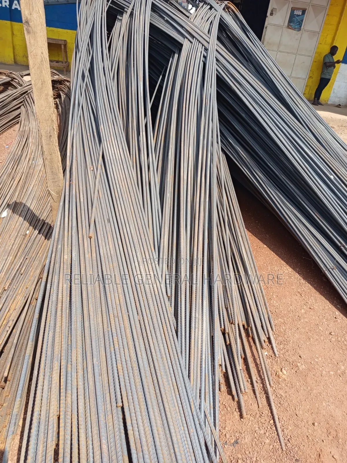 Iron Bars TMT 16 T16 Tembo Steel