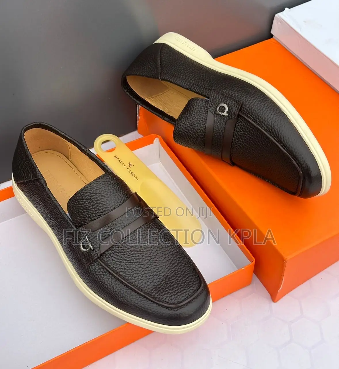 Marco Kardin Coffee Leather