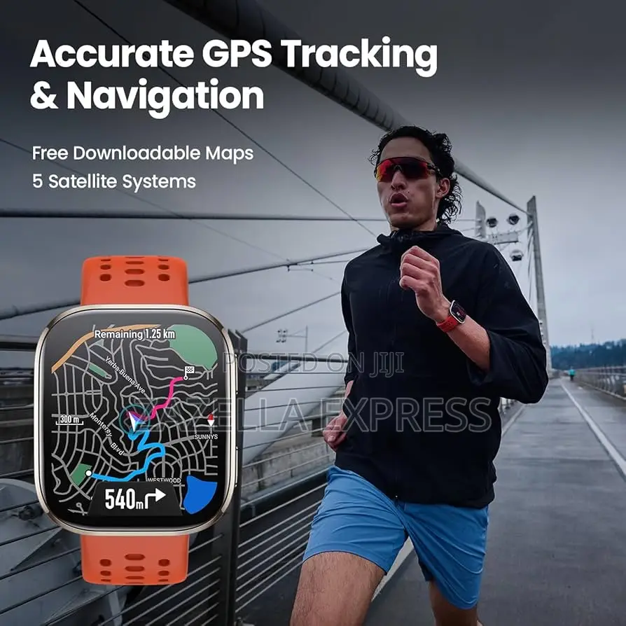 Amazfit Bip 6 Smart Watch 46mm With Built in Gps,14 Day Battery, 1.97”