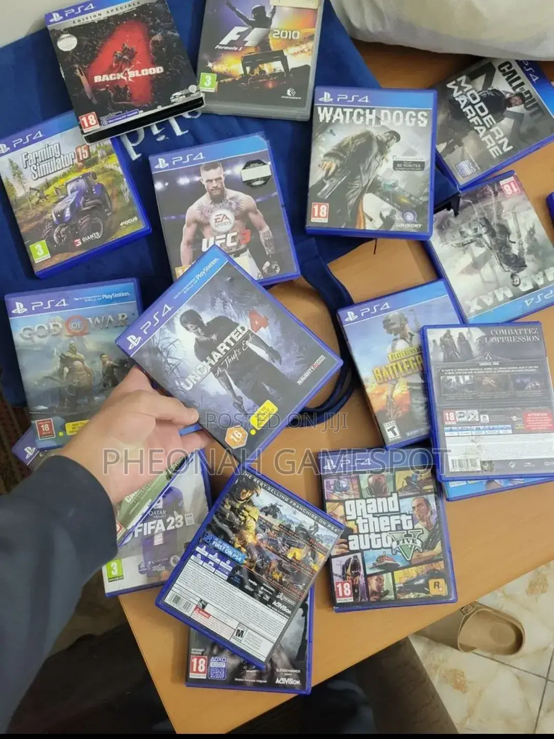 Ps4 Games on CDS or Discs. Forget Boredom