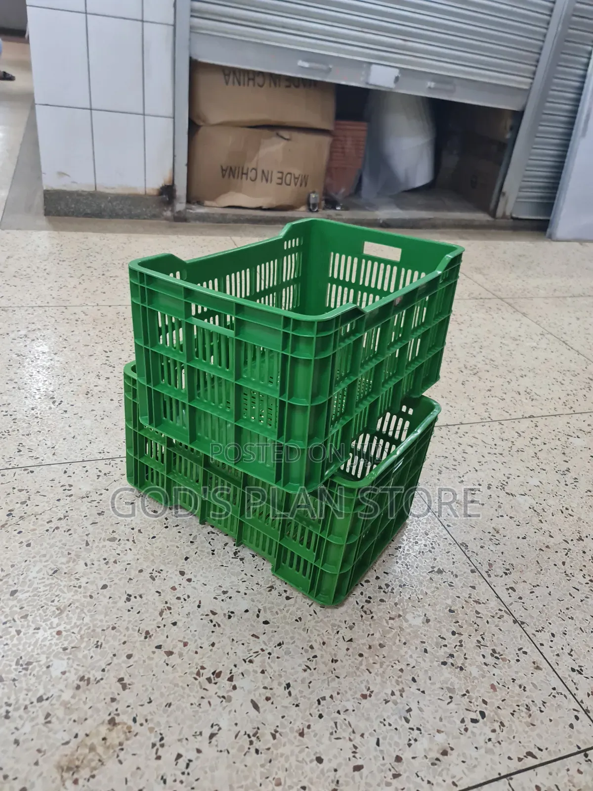 Conquered Plastic Crates Plastic Crates