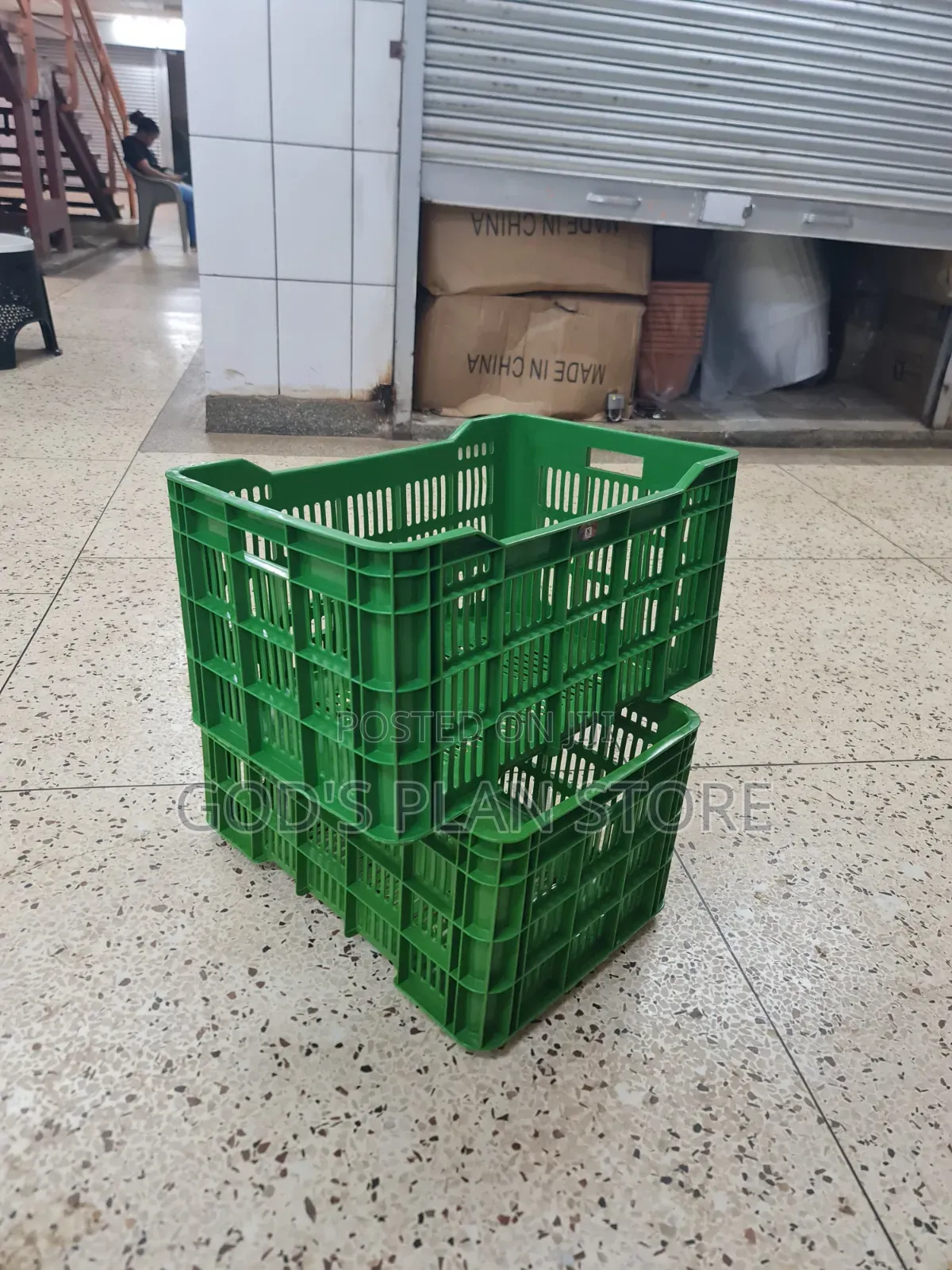 Conquered Plastic Crates Plastic Crates