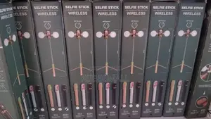 Broadcast Selfie Sticks With Integrated Tripods.