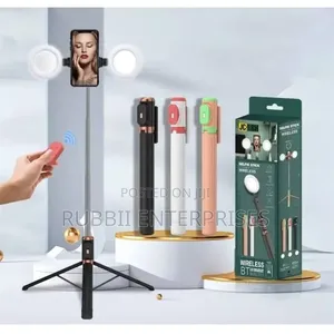 Broadcast Selfie Sticks With Integrated Tripods.