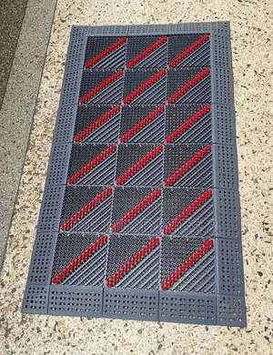 Heavy-Duty Interlocking Door Mat
