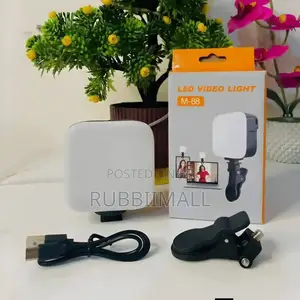 M-88 Portable Led Video Light With a Clip for Devices.