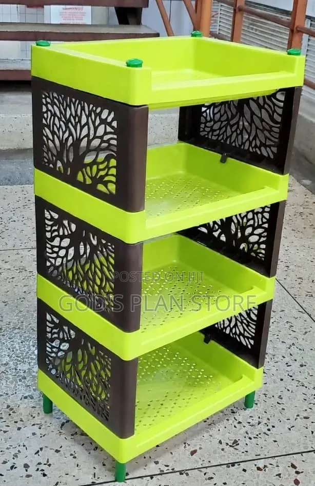 Multifunctional Kitchen Storage Rack Eco Friendly And Stylish