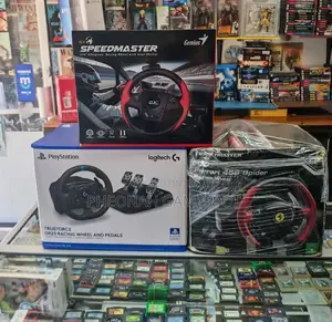 Gaming Racing Steering Wheels. Logitech G29 and All Other Types