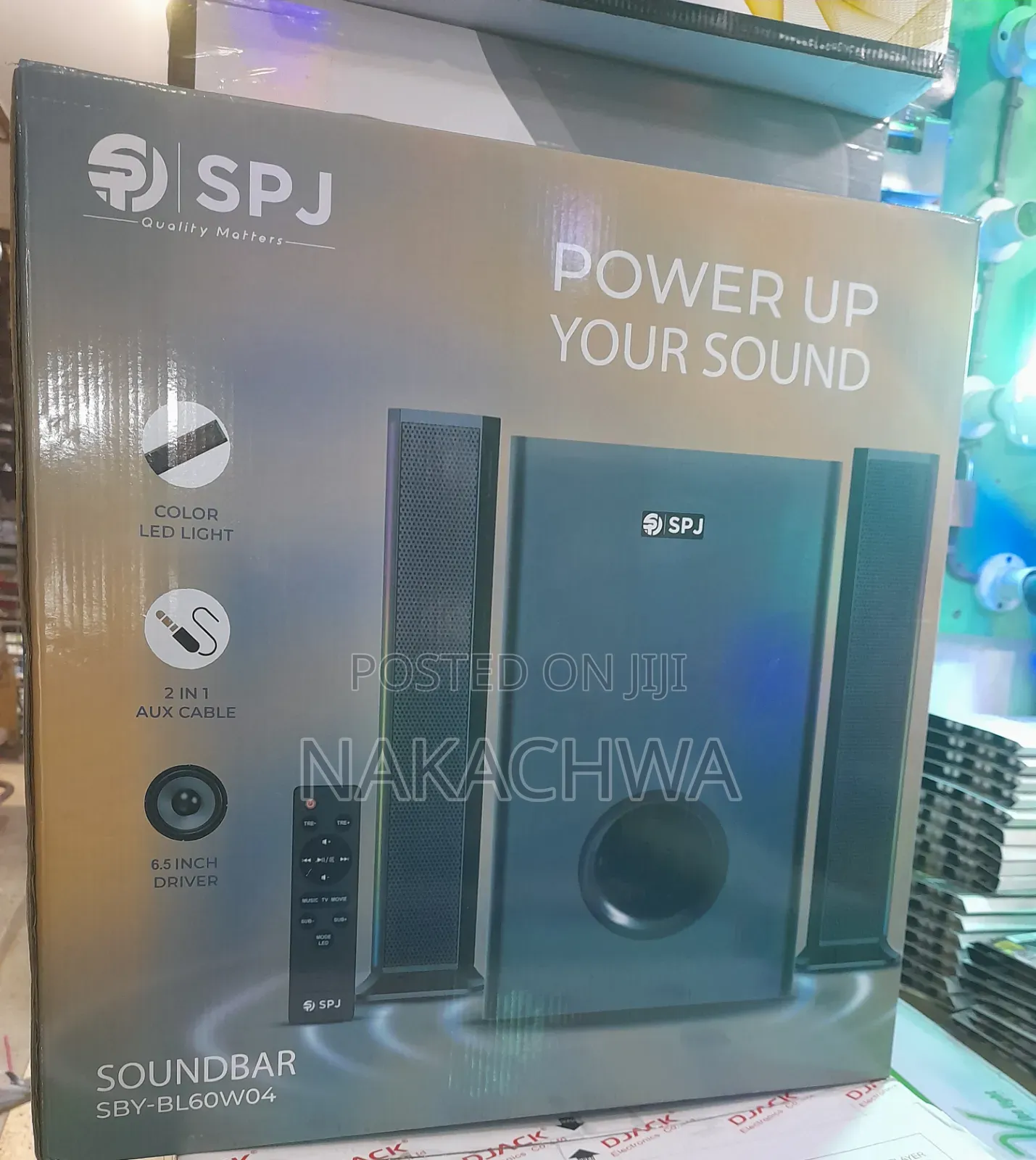 SPJ Power Up Your Sound Woofer