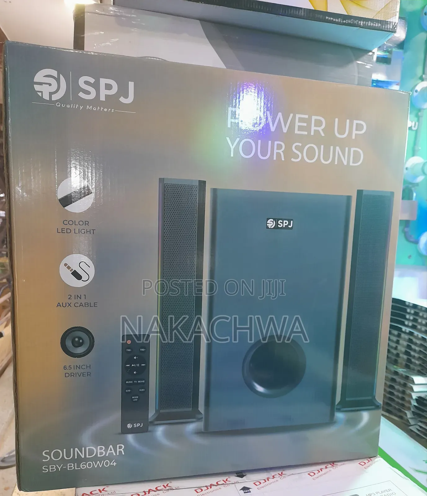 SPJ Power Up Your Sound Woofer