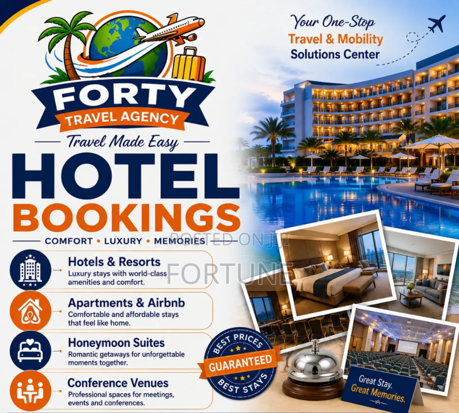 Hotel Accomm Bookings