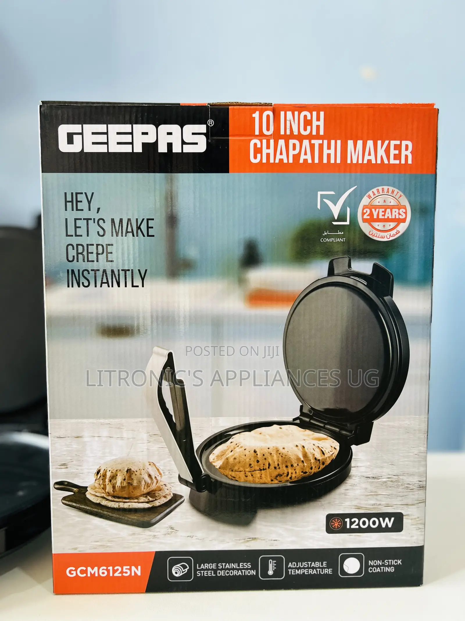 Geepas Chapati Maker