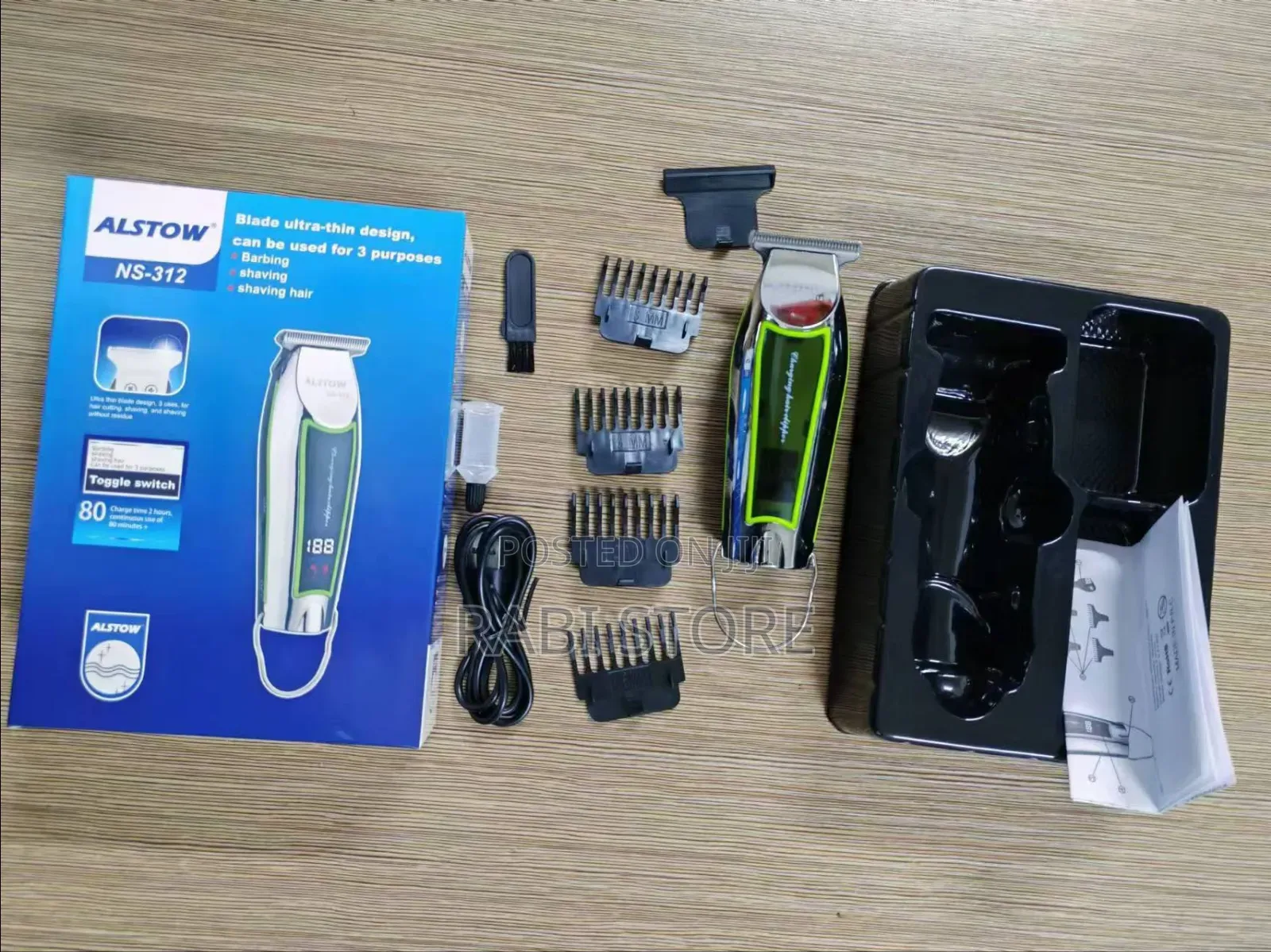 Alstow Hair Clippers With Advanced Power Supply