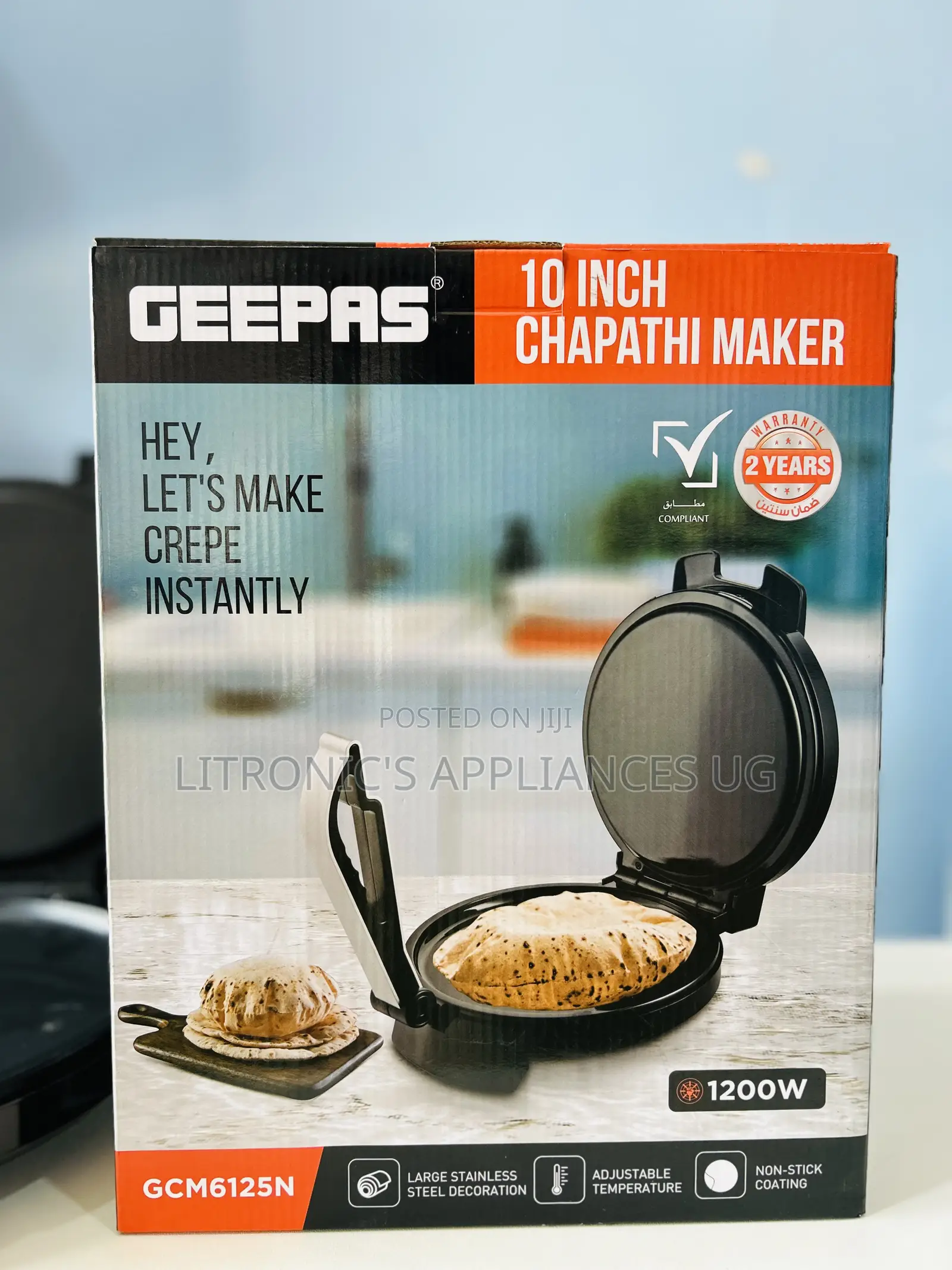 Chapati Maker Geepas Brand
